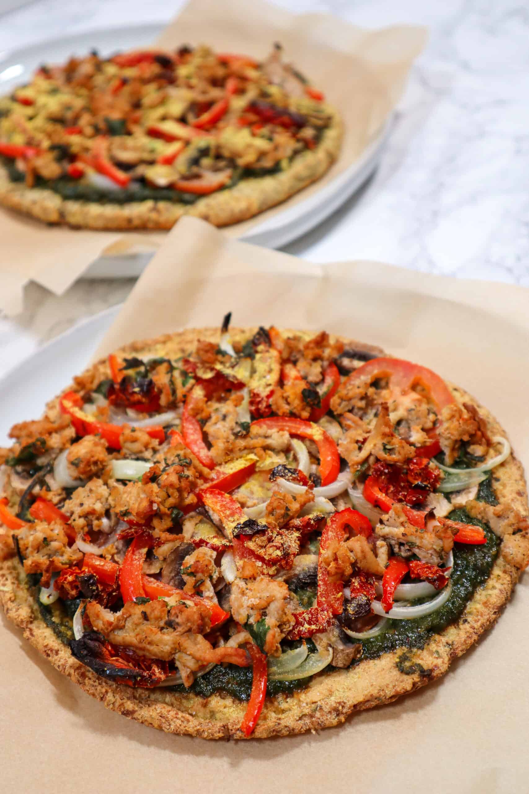 How To Make Perfect Gluten-Free Cauliflower Pizza Crust – 2 Ways!
