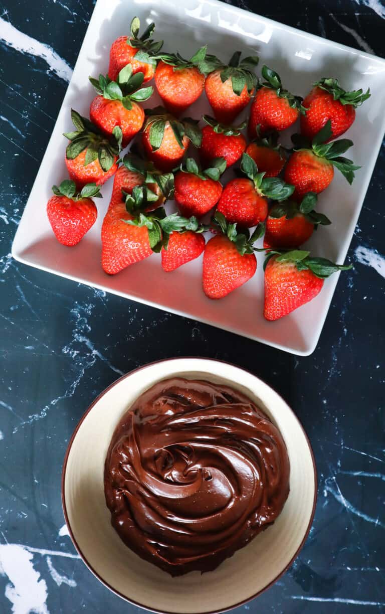 Strawberries and Chocolate vegan and gluten free