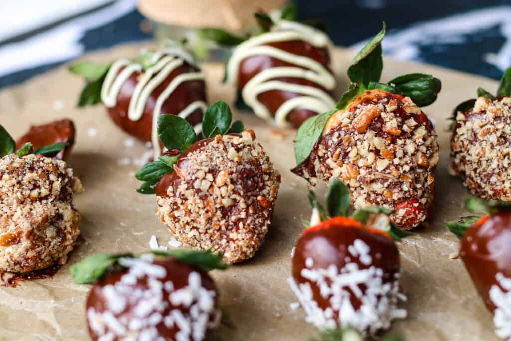 Delicious Homemade Chocolate Covered Strawberries