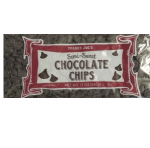 Trader Joe's Semi-Sweet Chocolate Chips 12 oz. bag