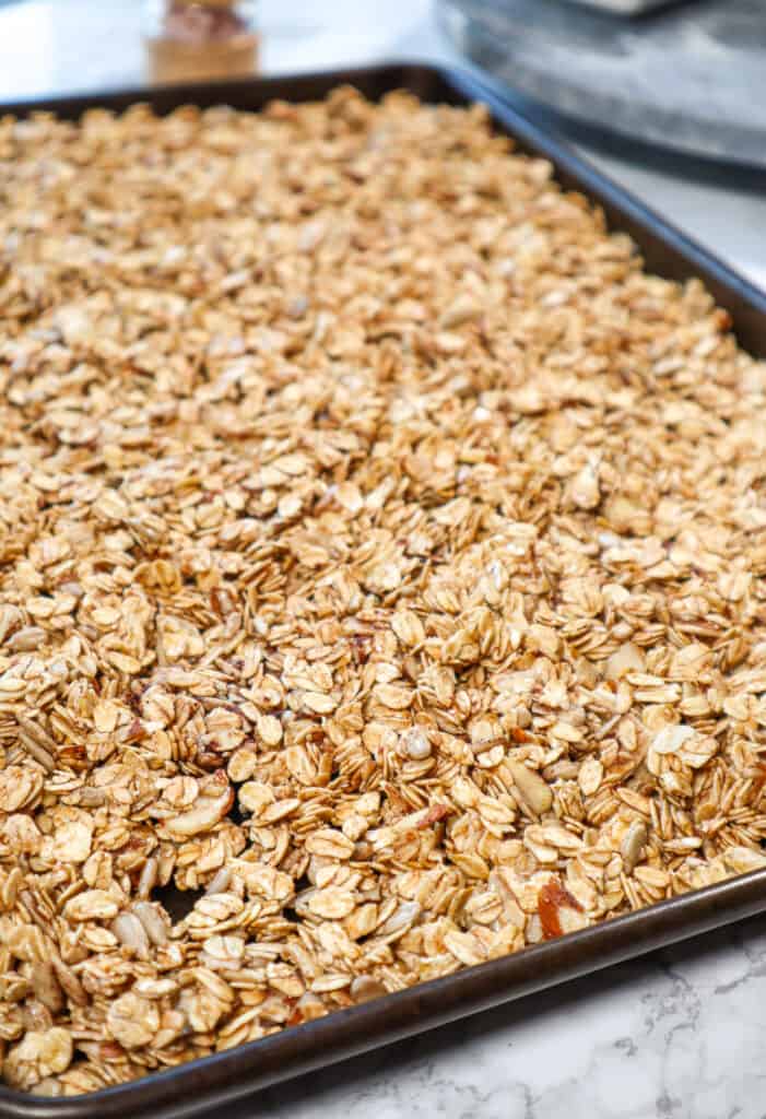 Easy Honey Almond Granola Recipe | Gluten-Free - Good Food Baddie