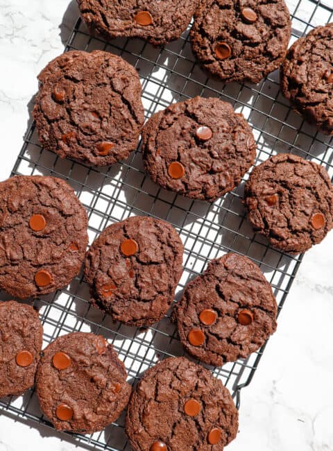 gluten free vegan chocolate cookies