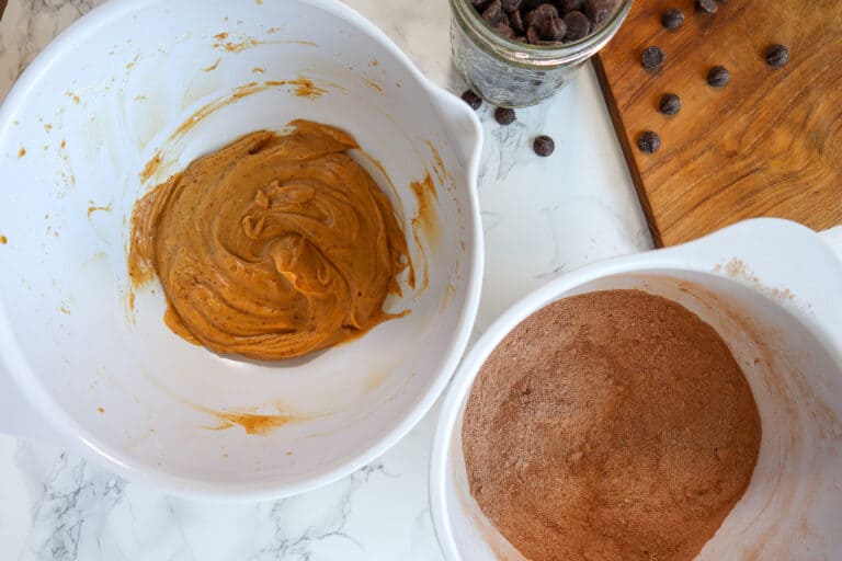 ingredients for vegan chocolate cookies