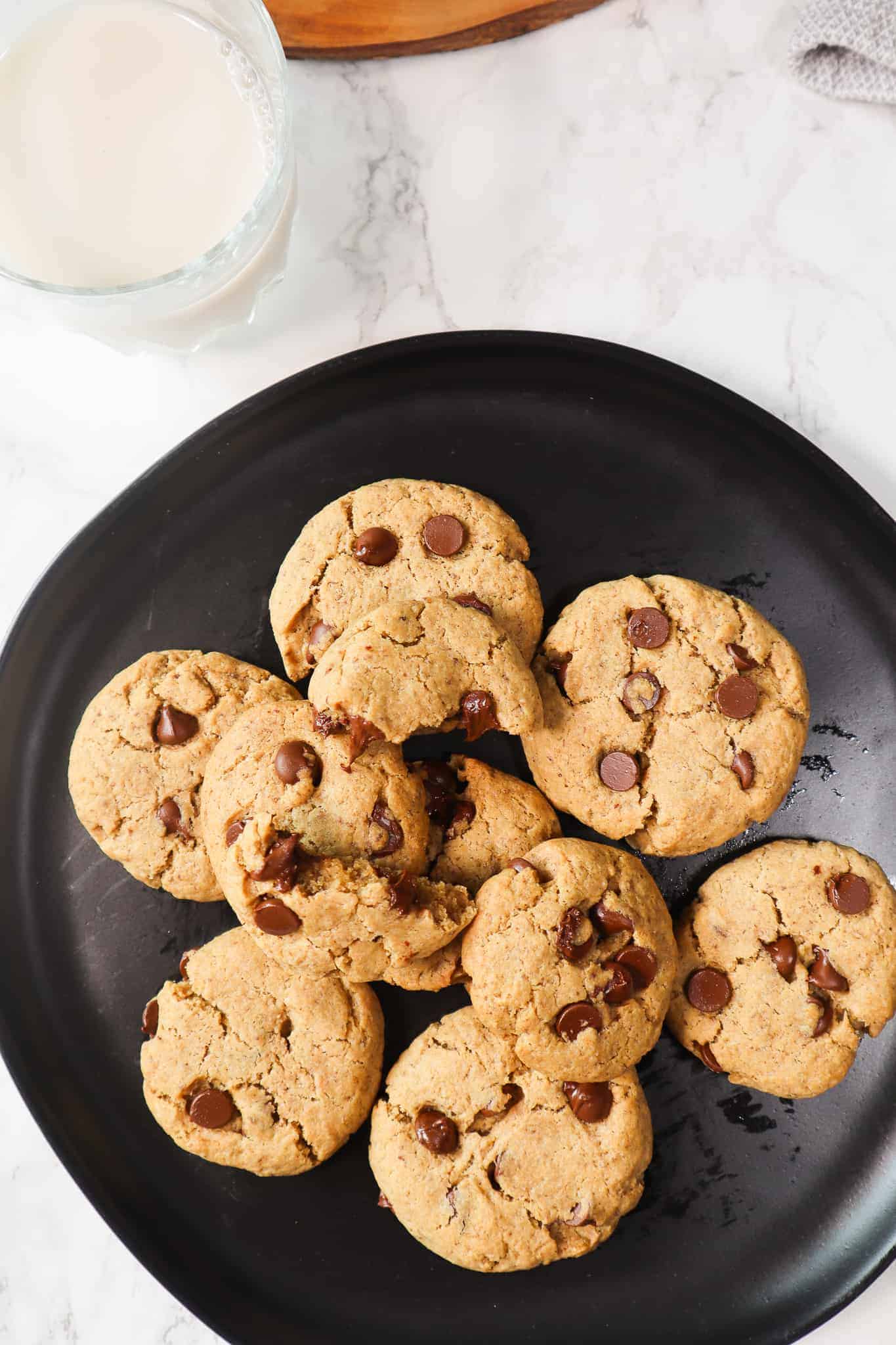 Vegan gluten free chocolate chip cookies