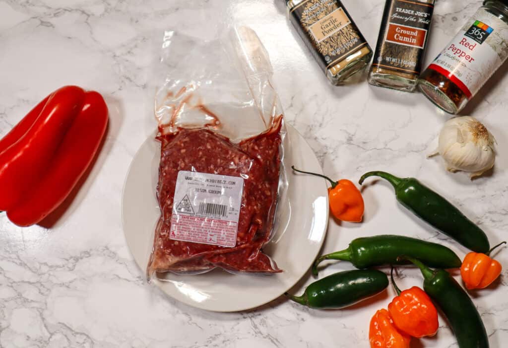 buy ranch direct bison meat with other ingredients