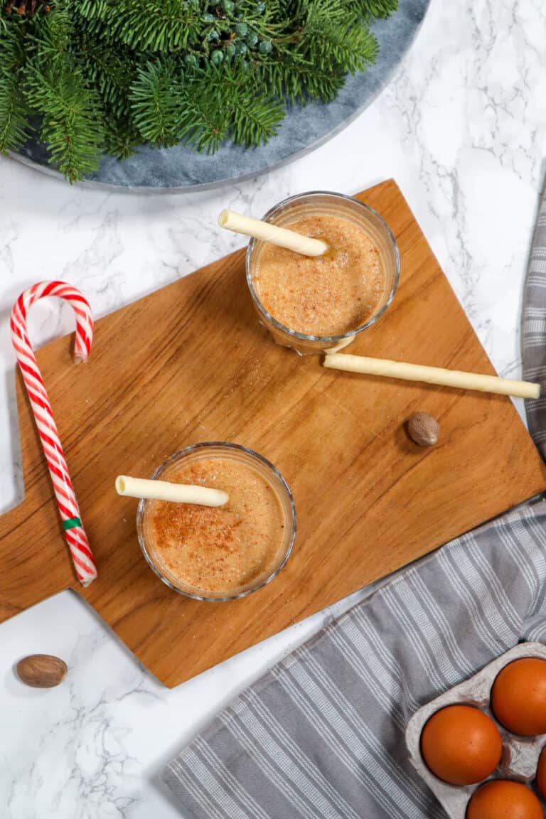 does eggnog have dairy