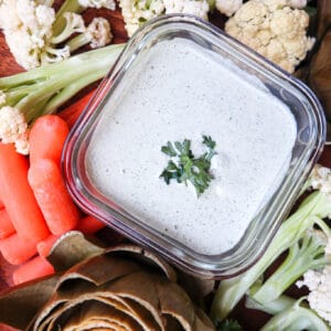 homemade healthy ranch dressing