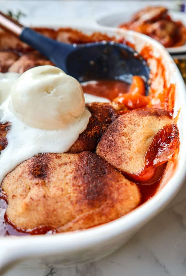 how to make southern peach cobbler