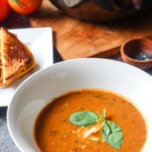 roasted tomato basil soup gfb