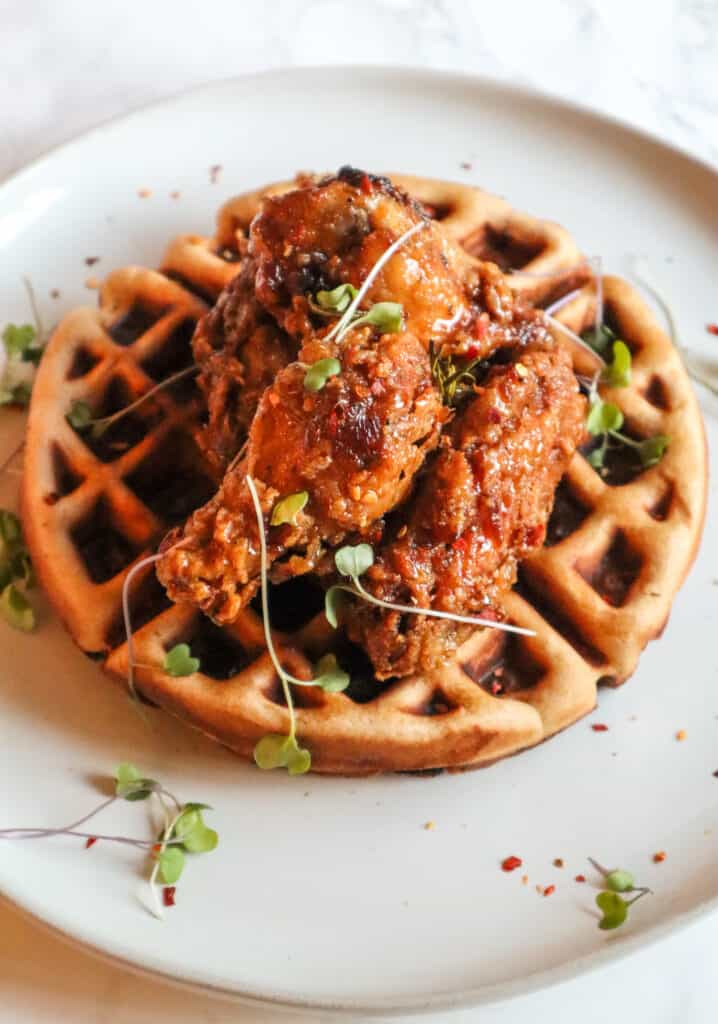 Gluten-Free chicken and waffles recipe