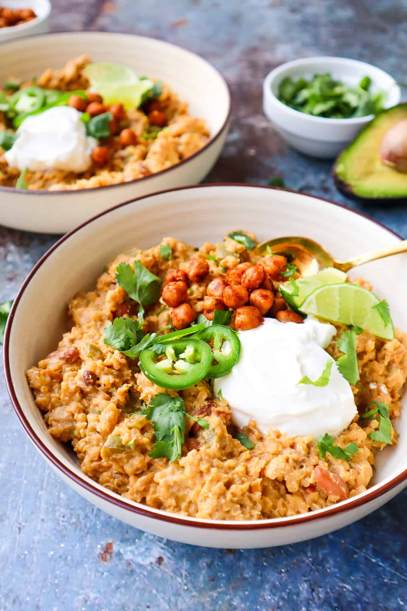 The Best White Bean Quinoa Chili | Vegan + GF