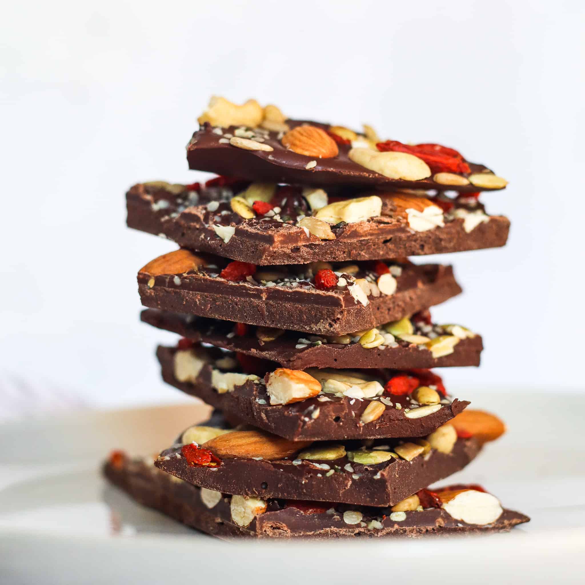 Easy Sea Moss Chocolate Bark | Vegan - Good Food Baddie