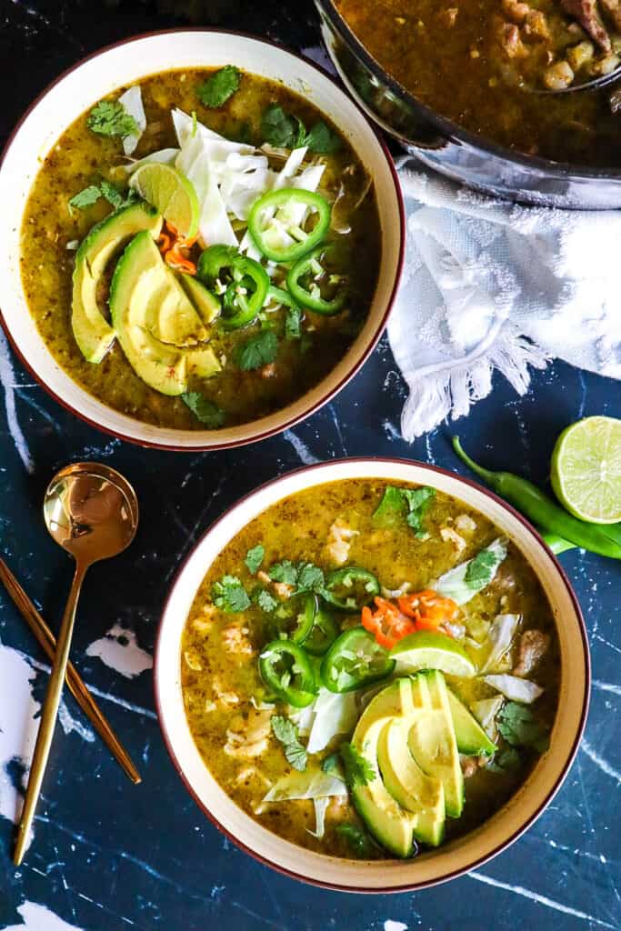 Easy Pork Pozole Verde Recipe Good Food Baddie