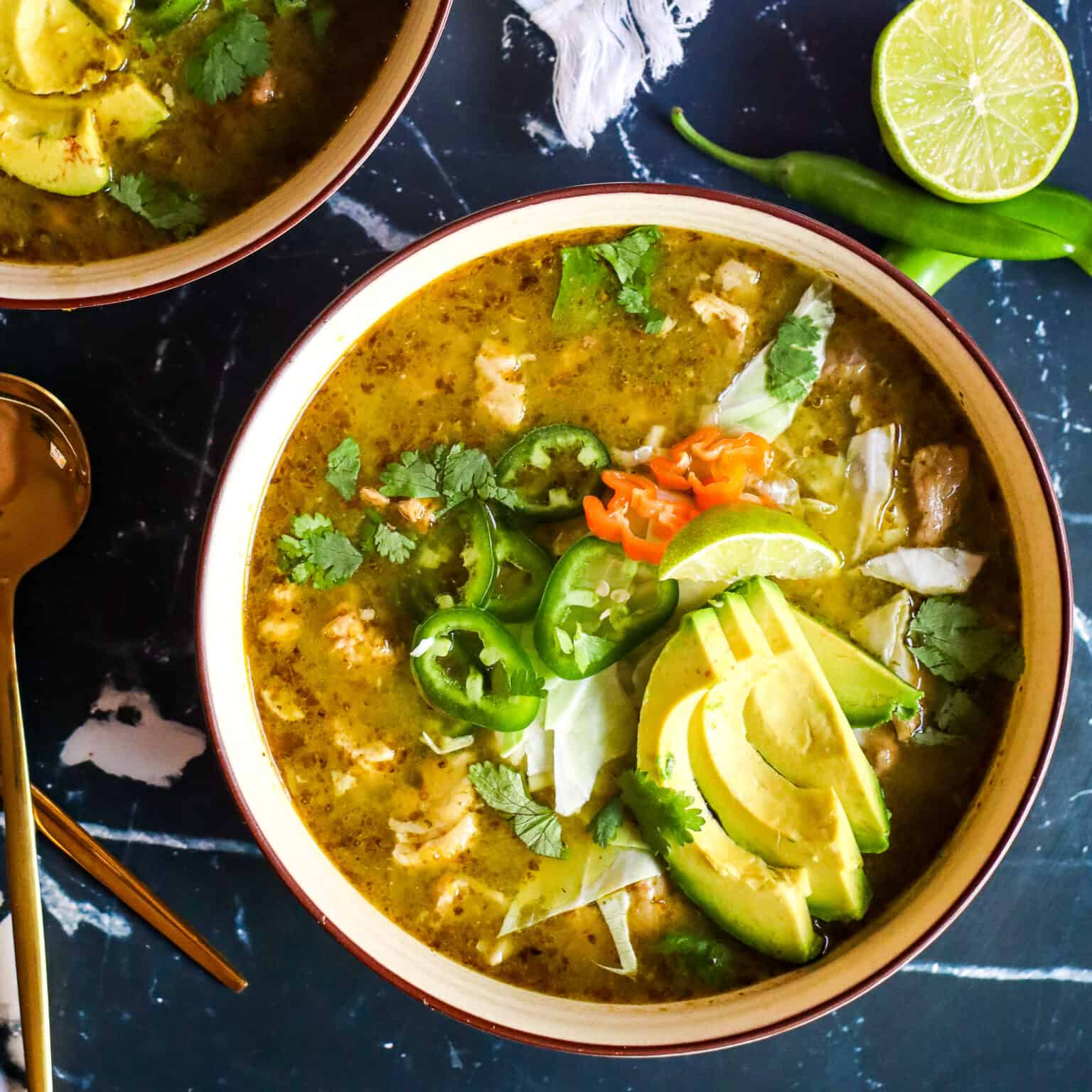 Easy Pork Pozole Verde Recipe Good Food Baddie