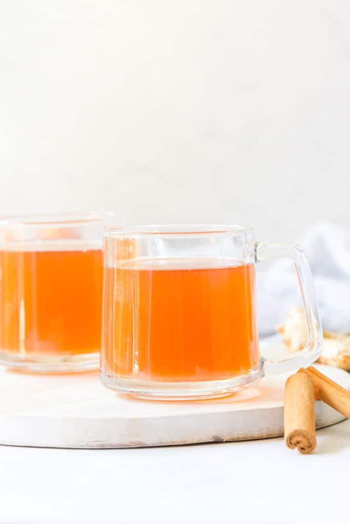 Good Food Baddie Cold Fighting Apple Ginger Tea
