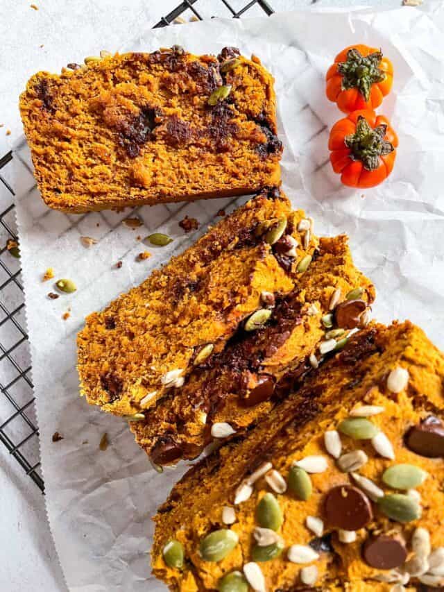 Insanely Delicious Pumpkin Bread!