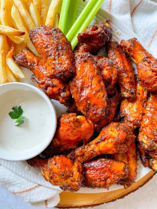 Best Air Fryer Buffalo Wings!