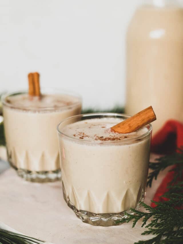 The Best Dairy-Free Eggnog!