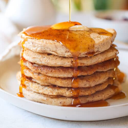 Vegan Buttermilk Pancakes | Gluten-Free - Good Food Baddie