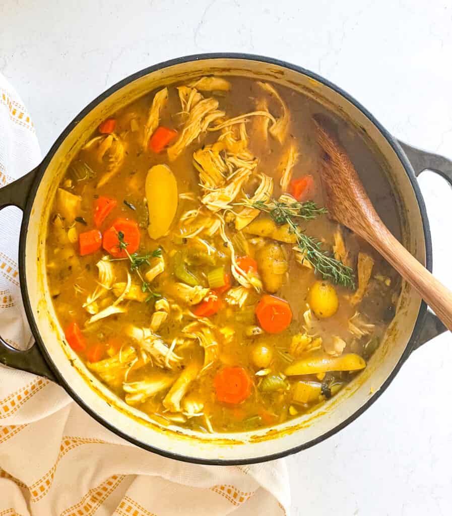 Cold-Fighting Chicken Soup Recipe - Good Food Baddie