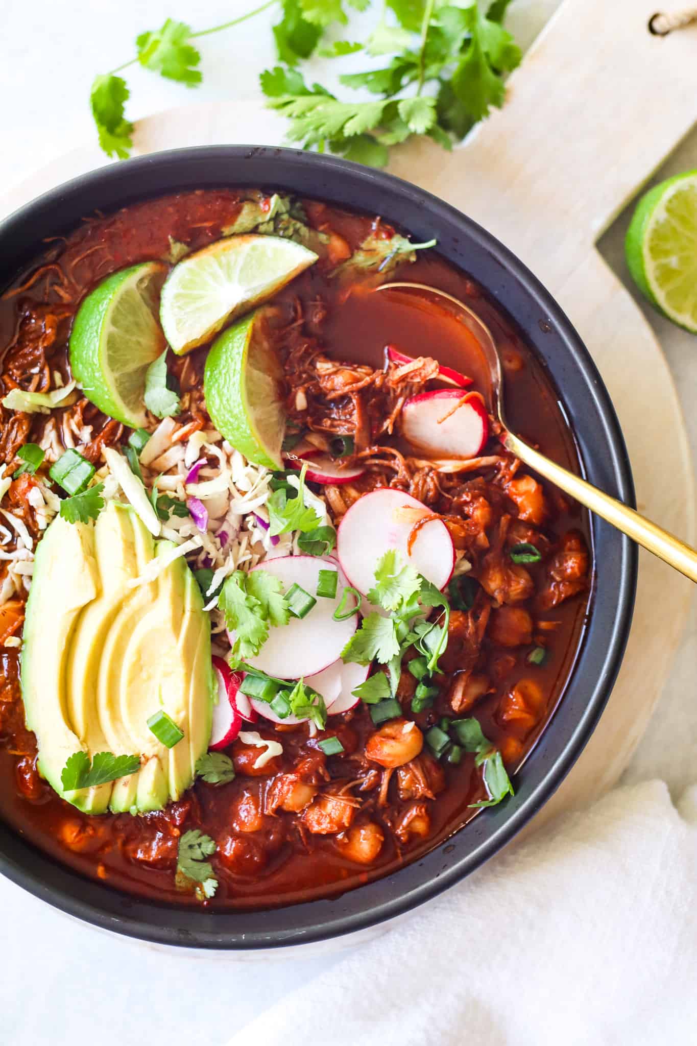 Chicken Pozole Rojo Recipe Good Food Baddie chicken-pozole-rojo-recipe-good-food-baddie