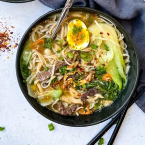 Bok Choy Soup With Ginger and Garlic
