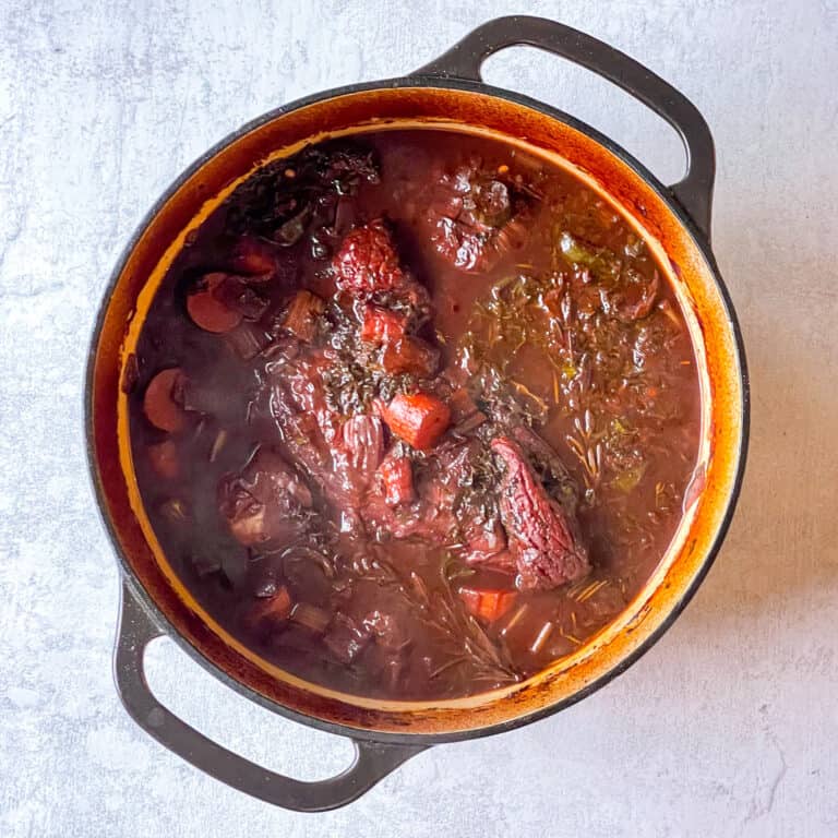 Red Wine-Braised Beef Brisket Recipe