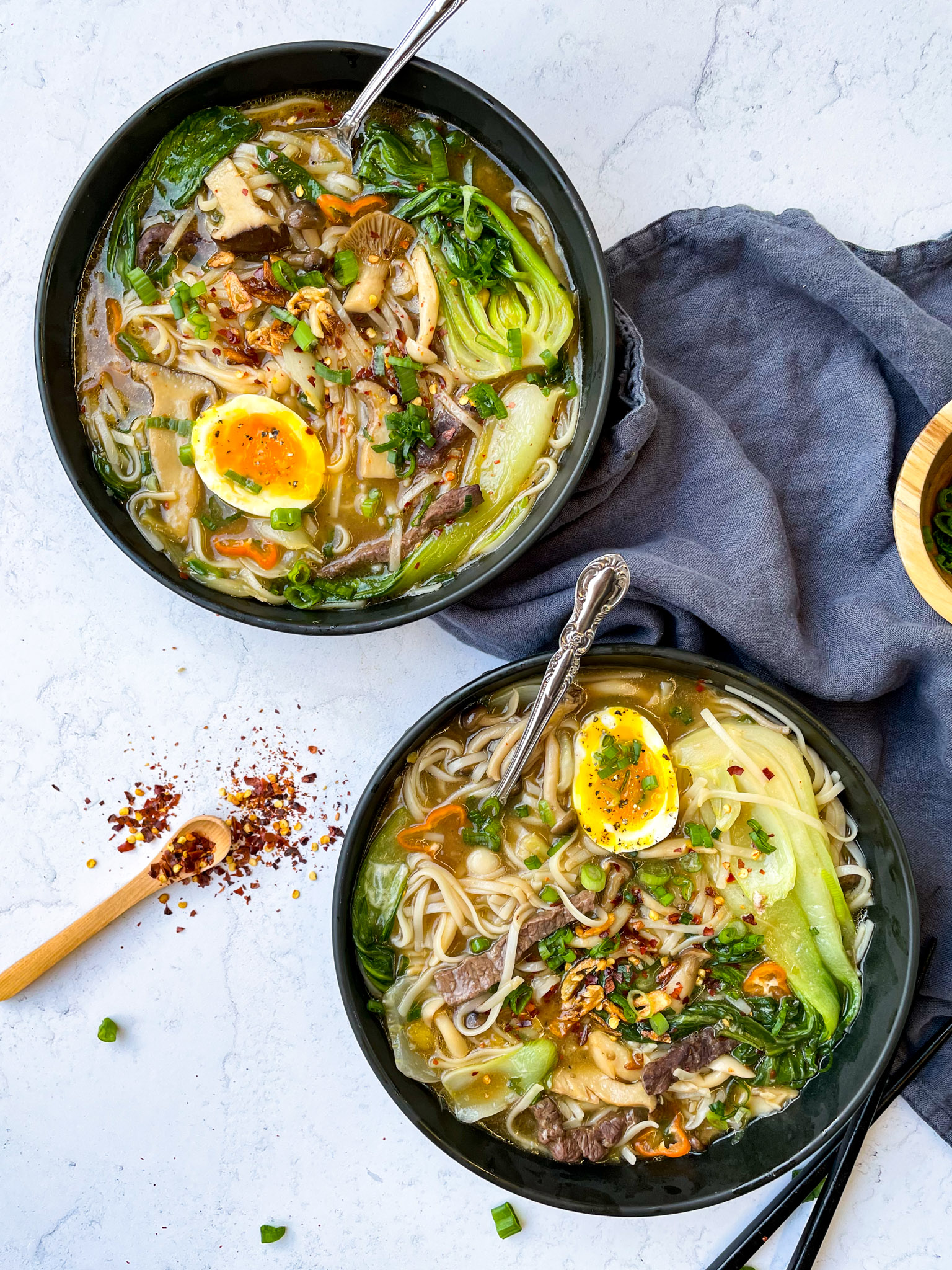 Ginger Garlic Bok Choy Soup - Good Food Baddie