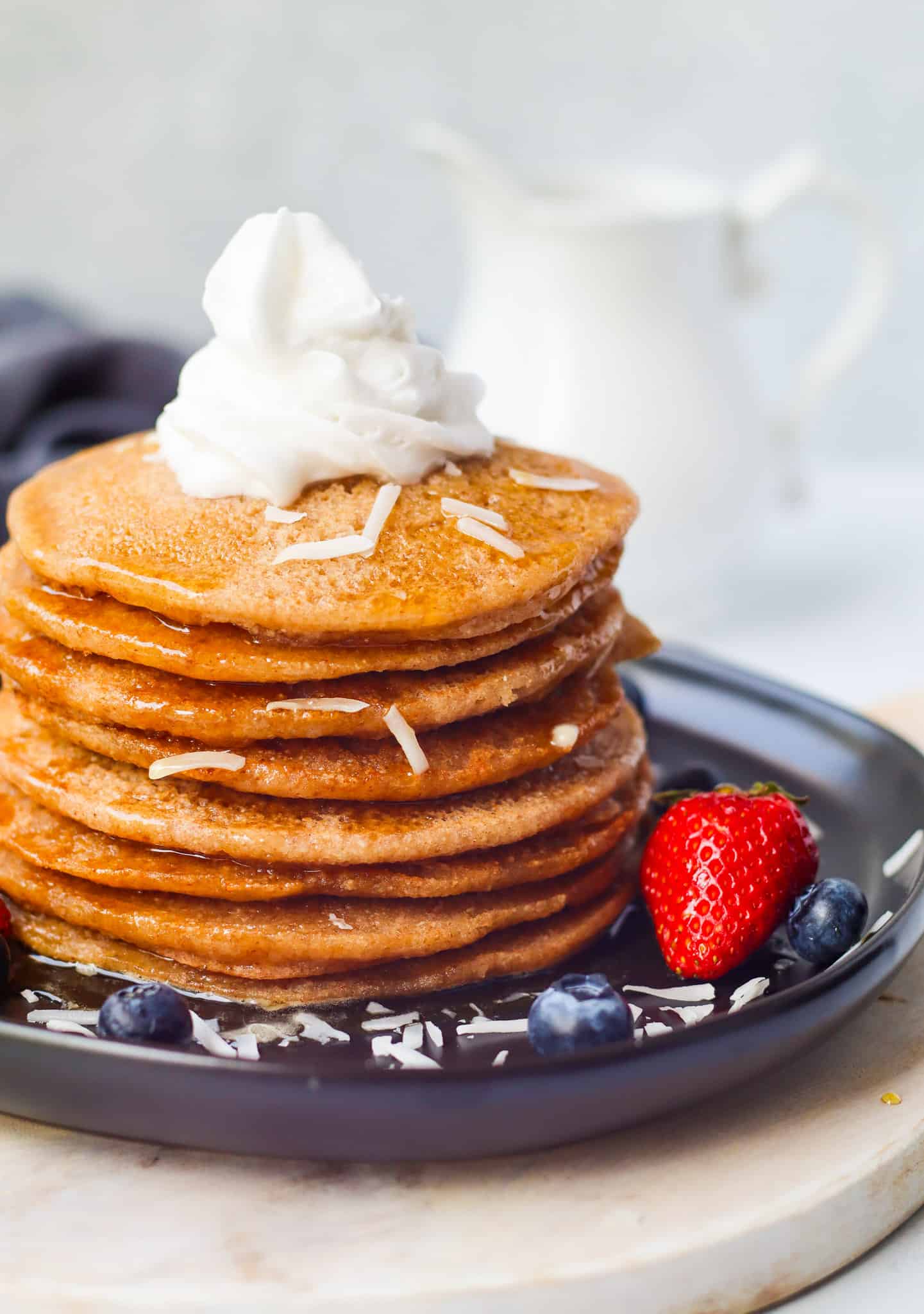 Easy Vegan Buckwheat Pancakes