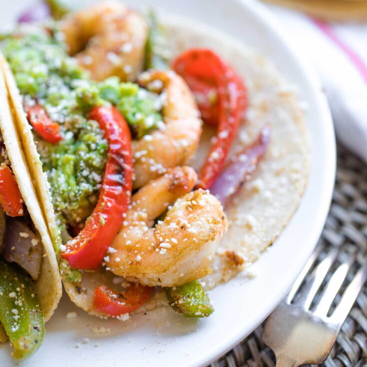 Image for Sheet Pan Shrimp Fajitas 