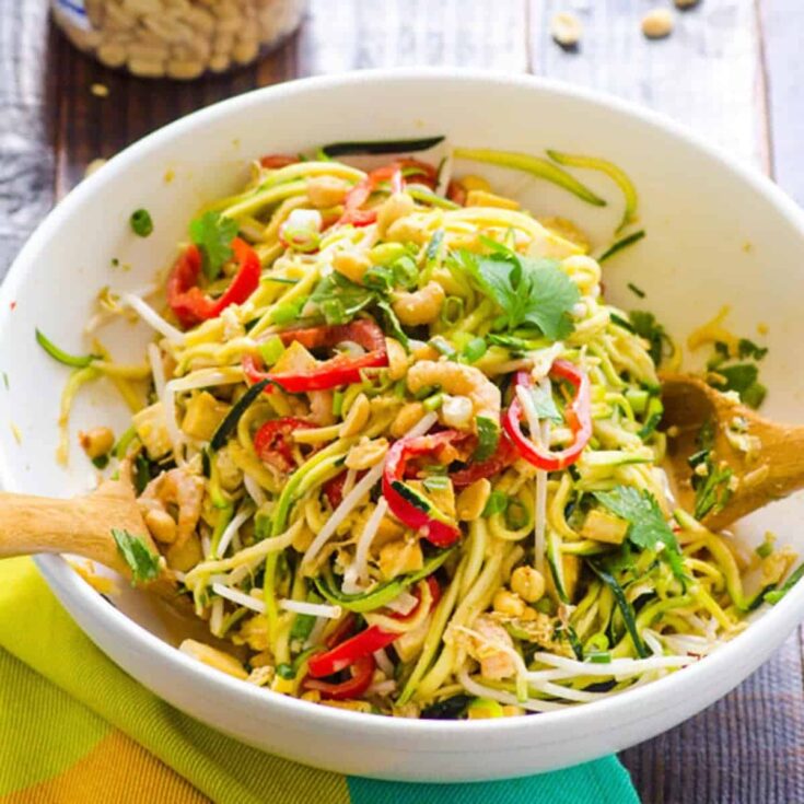 Image for Pad Thai Zucchini Noodles