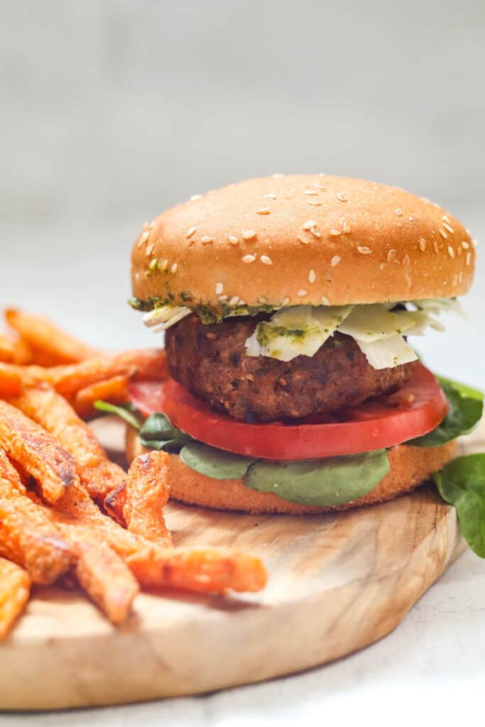Air Fryer Turkey Burgers - Good Food Baddie