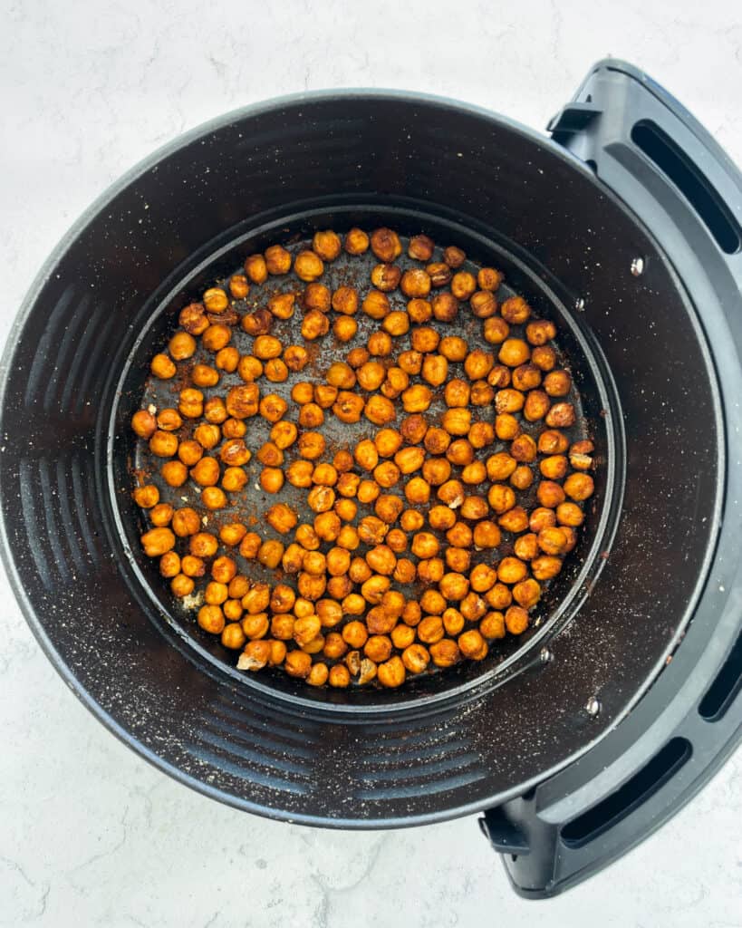 chickpeas in the air fryer fully cooked