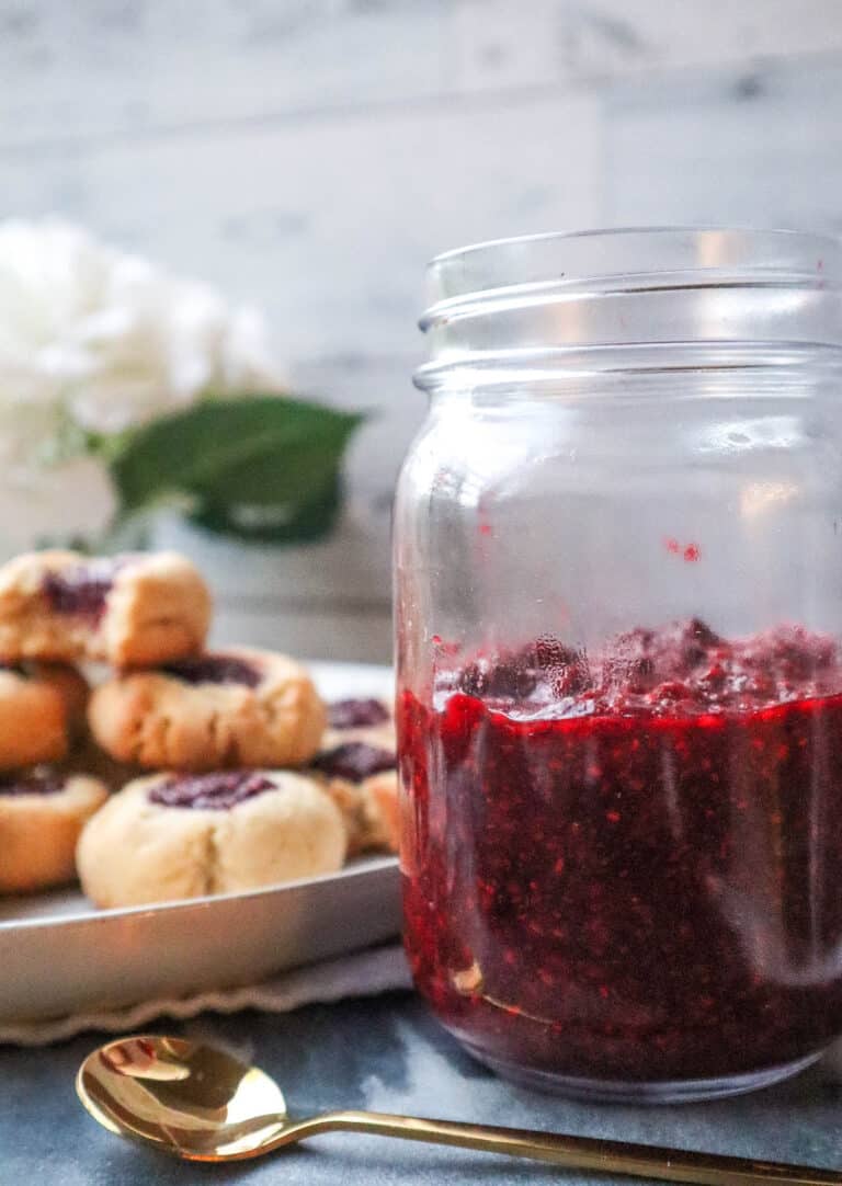 gluten-free-thumbprint-cookies-with-raspberry-jam-good-food-baddie