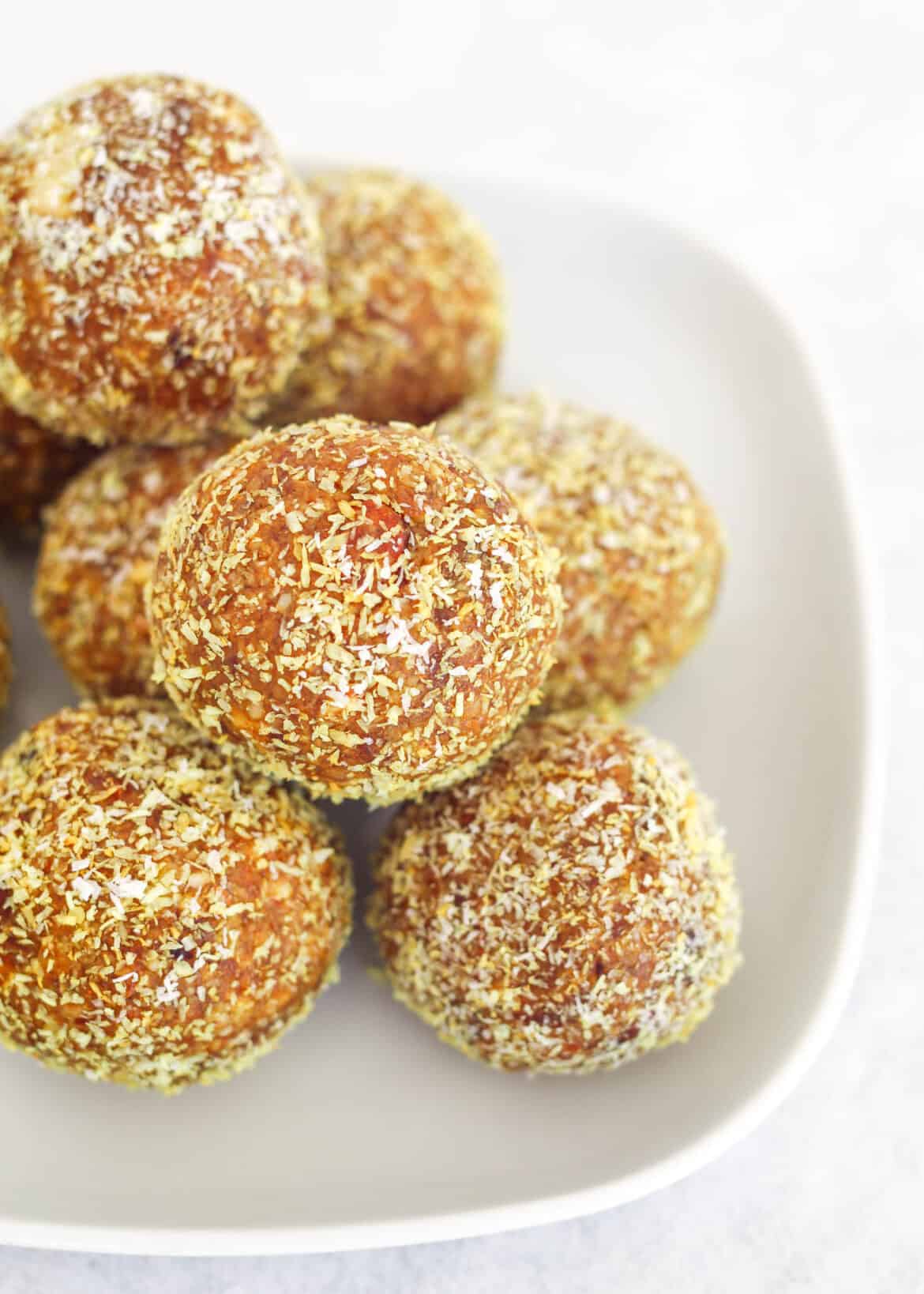 No Bake Turmeric Balls Good Food Baddie