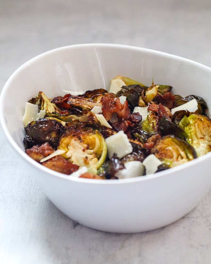 bowl of brussels