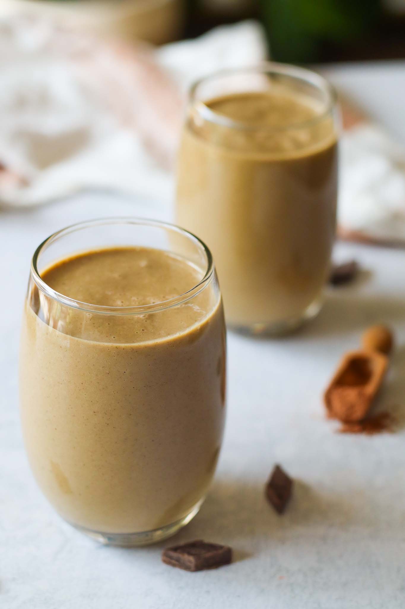 High-Protein Chocolate Zucchini Smoothie - Good Food Baddie