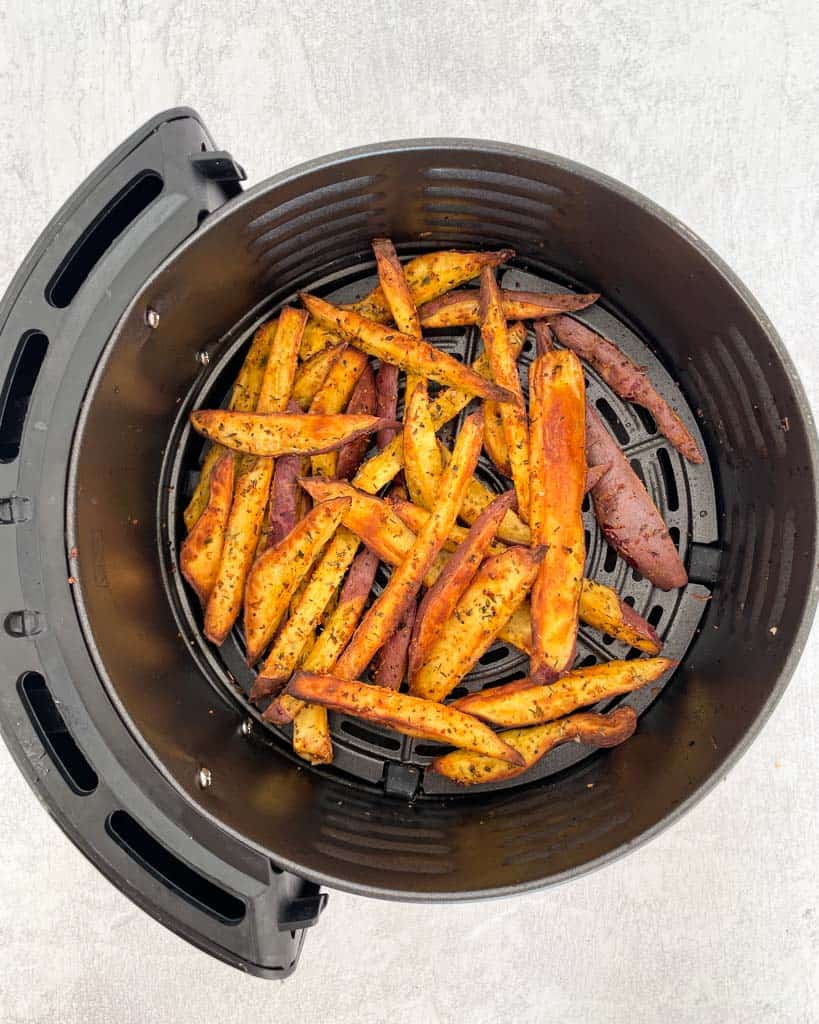 sweet potato fries in the air fryer
