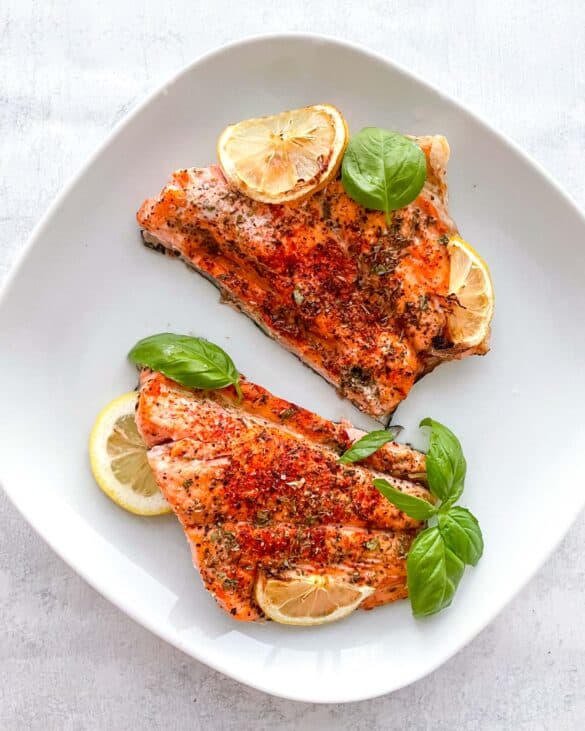 Air Fryer Salmon | Easy 15-minute recipe! - Good Food Baddie