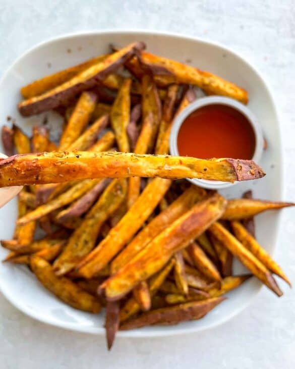 Best Air Fryer Sweet Potato Fries - Good Food Baddie