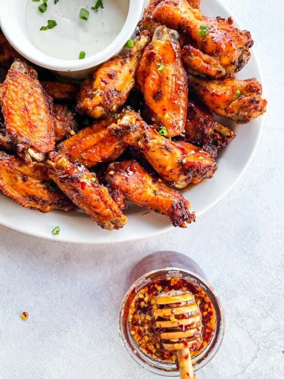 Best Air Fryer Chicken Wings (Gluten-Free) - Good Food Baddie