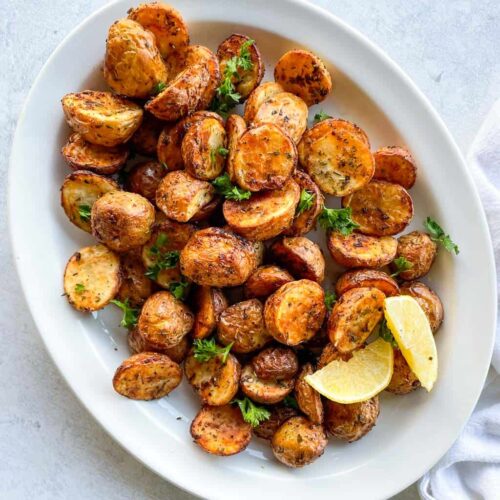 Easy Air Fryer Potatoes - Good Food Baddie
