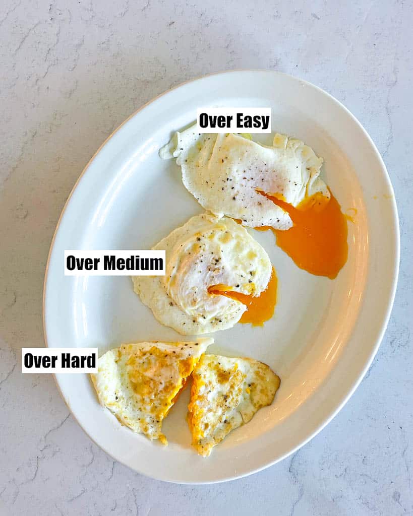 How To Make Over Easy, Medium, and Hard Eggs