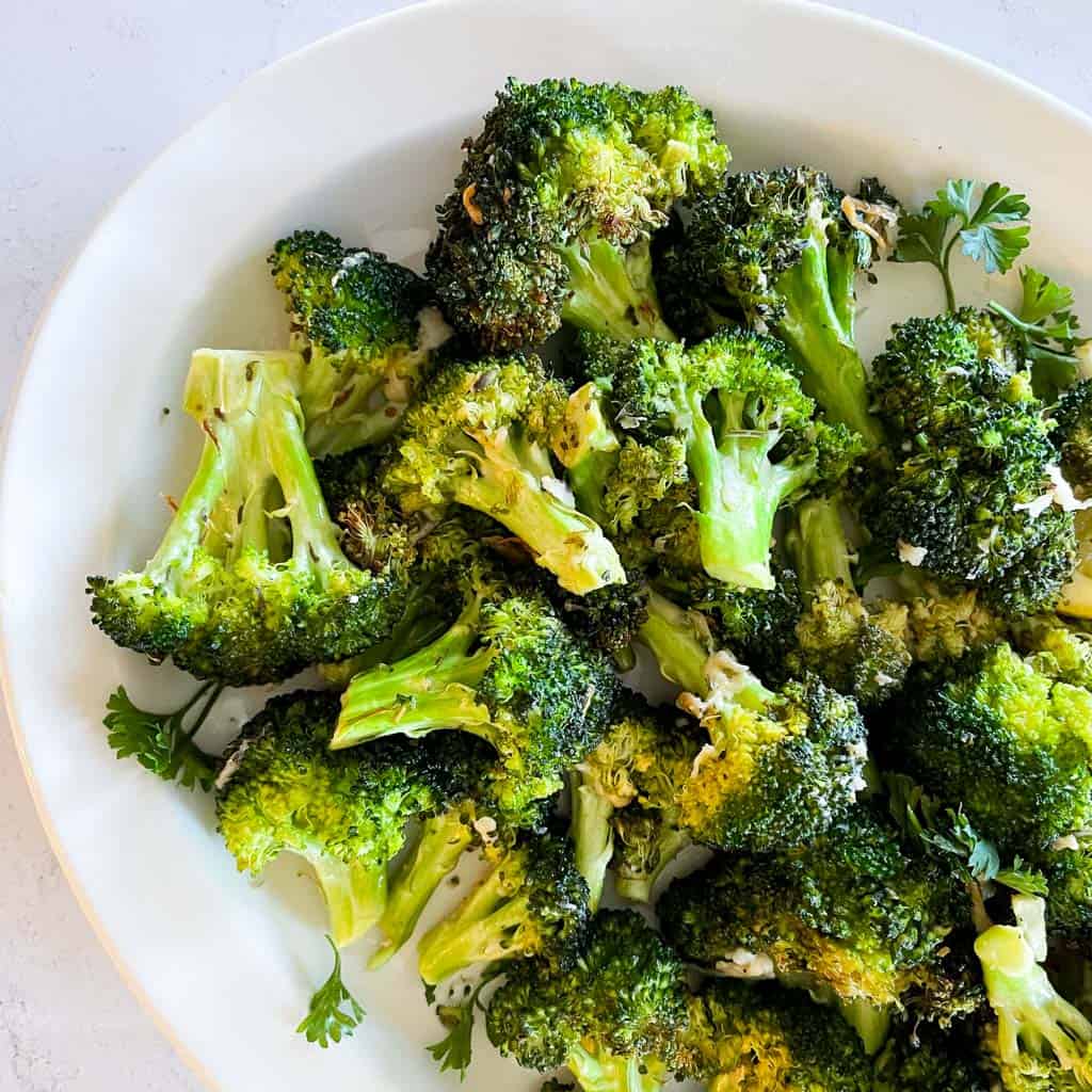 Air Fryer Broccoli - Good Food Baddie