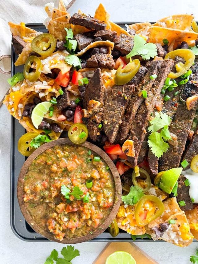 Carne Asada Nachos - Good Food Baddie