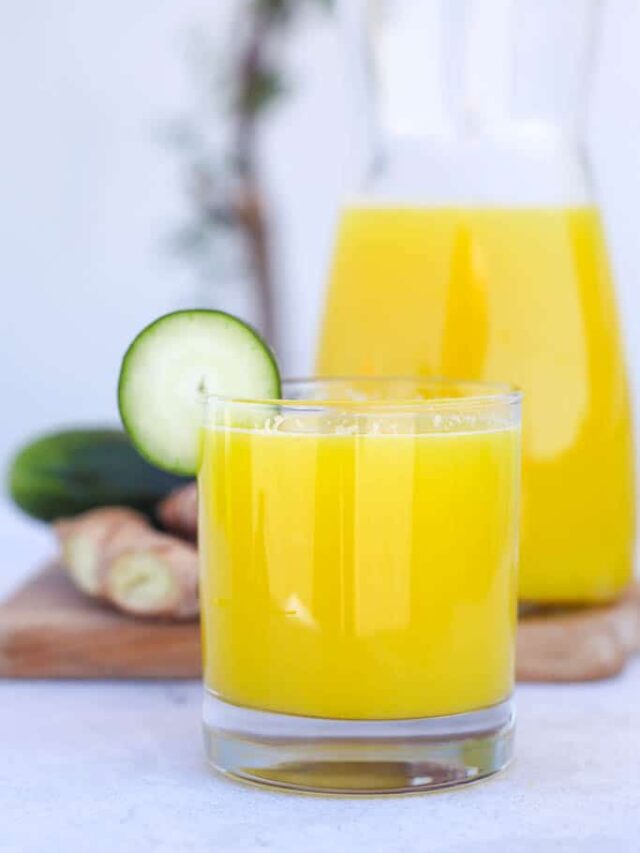 Detoxifying Pineapple Cucumber Juice!