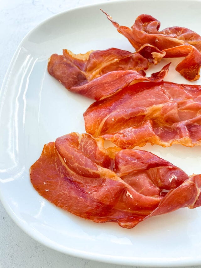 Air Fryer Crispy Prosciutto Good Food Baddie