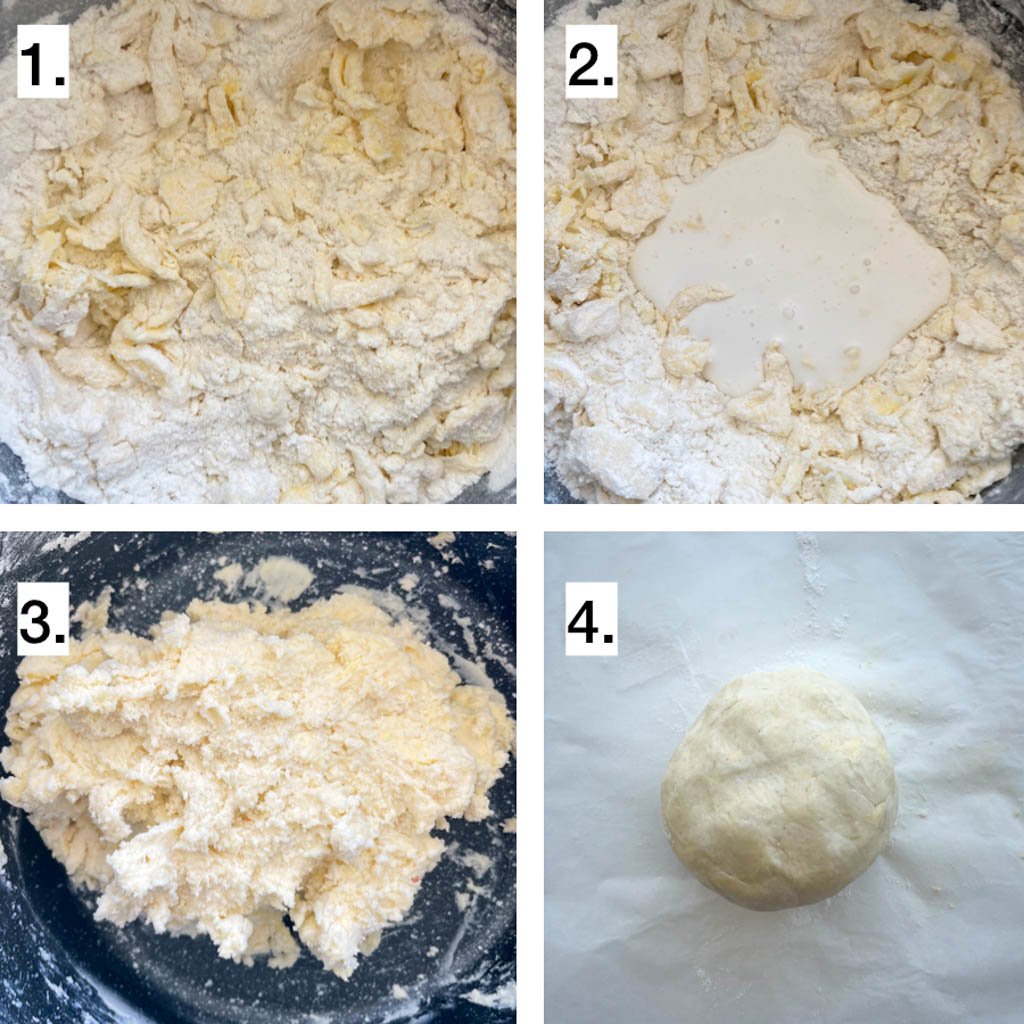 steps to make galette crust