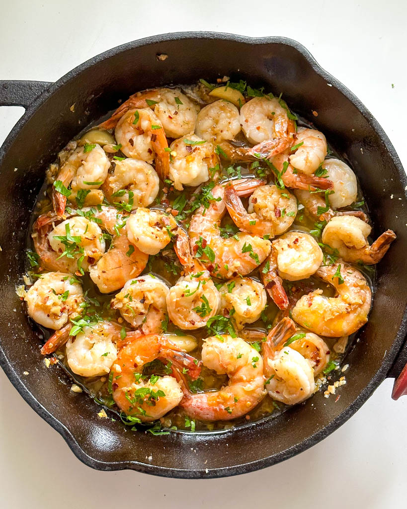 Gambas al Ajillo (Spanish Garlic Shrimp) - Good Food Baddie