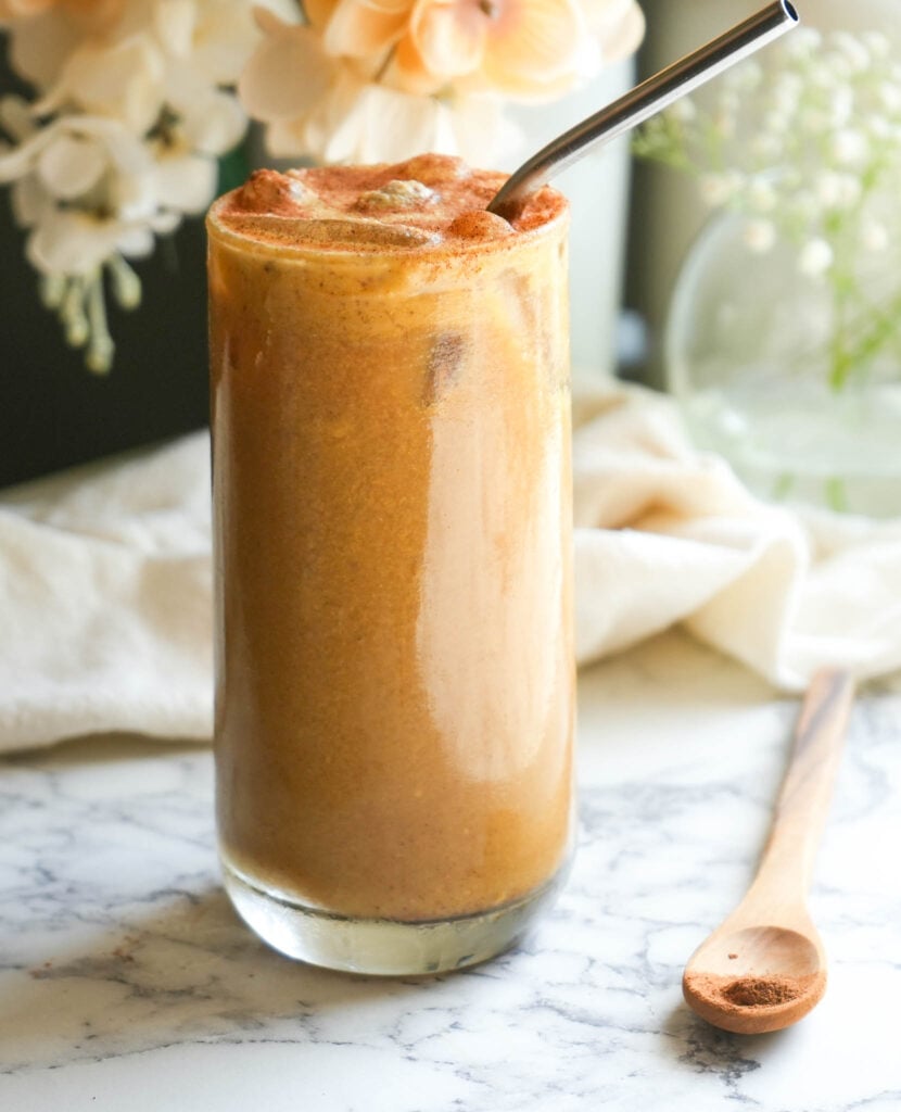 pumpkin coffee drink